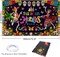Dia De Los Muertos Backdrop Banner, Day of the Dead Party Decoration Background Banner, Sugar Skull Marigold Flower Banner for Halloween Mexican Fiesta Dia De Los Muertos Party Supplies